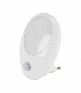 Lampka wtykowa LED LULEK LED 1W PIR NW biały Struhm 04507