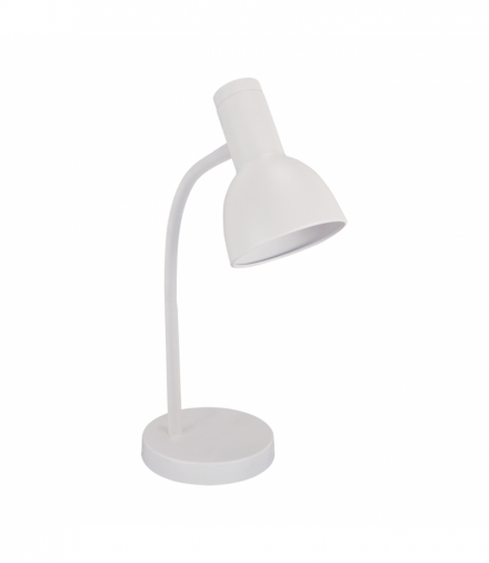 Lampka biurkowa SANTIAGO E27 WHITE biały Struhm 04627