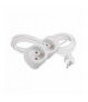 Przedłużacz 3 m 2 gniazdo biały PVC 1 mm2 EMOS P0213