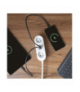 Przedłużacz 1,4 m 2 gniazda + 2×USB-A+1×USB-C biały PVC 1,5 mm2 EMOS P0211E