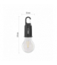 Ładowalna żarówka LED 90 lm, 9 szt display box EMOS P4719