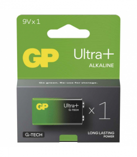 GP Bateria alkaliczna ULTRA PLUS 9V (6LR61) 1PP GP B03511