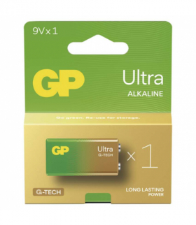 GP Bateria alkaliczna ULTRA 9V (6LR61) 1PP GP B02511
