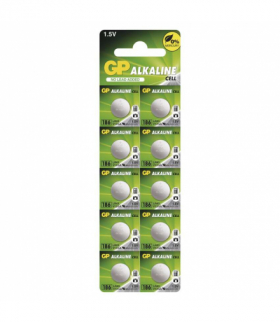 GP Bateria alkaliczna guzikowa LR43 (186F)10BL GP B1386