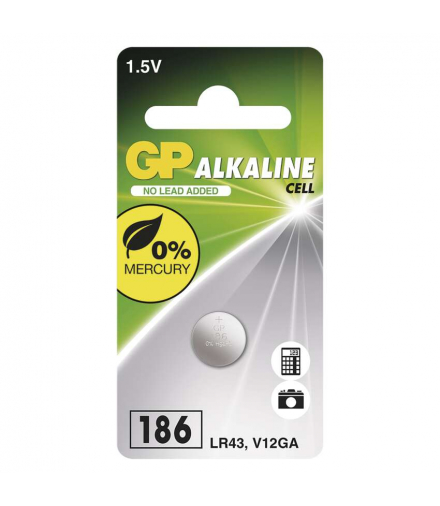 GP Bateria alkaliczna guzikowa 186F (LR43) 1BL GP B13861