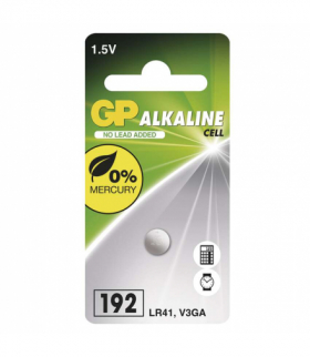 GP Bateria alkaliczna guzikowa 192F (LR41) 1BL GP B13921