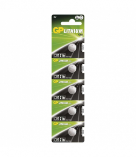 GP Bateria litowa guzikowa CR1216 5BL GP B1565