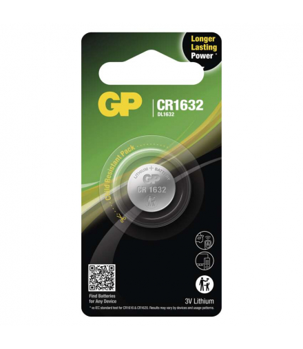 GP Bateria litowa guzikowa CR1632 1BL GP B15951