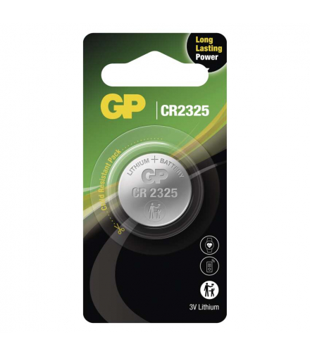GP Bateria litowa guzikowa CR2325 1BL GP B15431