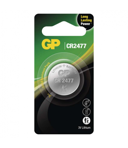 GP Bateria litowa guzikowa CR2477 1BL GP B15771