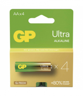 GP Bateria alkaliczna ULTRA AA (LR6) 4PP MB GP B02214