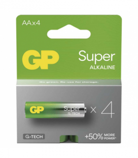 GP Bateria alkaliczna SUPER AA (LR6) 4PP GP B01214
