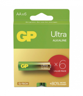 GP Bateria alkaliczna ULTRA AA (LR6) 6VP GP B0221V