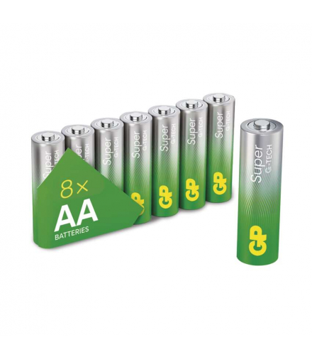 GP Bateria alkaliczna SUPER AA (LR6) 8VP GP B01218