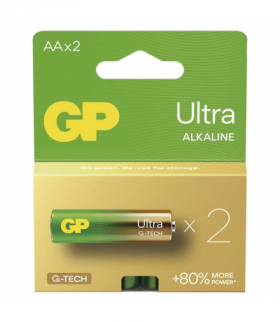 GP Bateria alkaliczna ULTRA AA (LR6) 2PP MB GP B02212