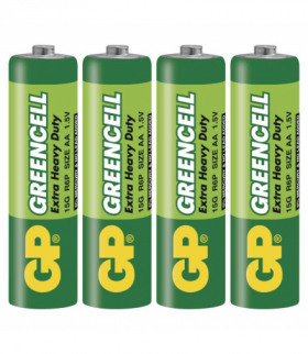 GP Bateria cynkowa GREENCELL AA (R6) 4SH GP B1220