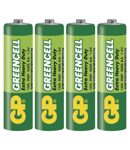 GP Bateria cynkowa GREENCELL AA (R6) 4SH GP B1220