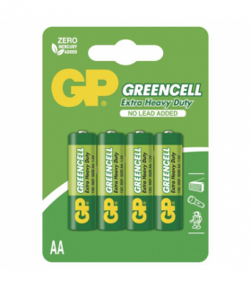 GP Bateria cynkowa GREENCELL AA (R6) 4BL GP B1221