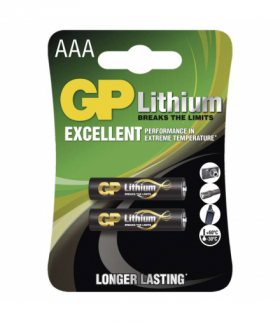 GP Bateria litowa AAA (FR03), 2BL GP B15112