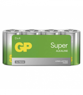 GP Bateria alkaliczna SUPER D (LR20) 4SH GP B01404