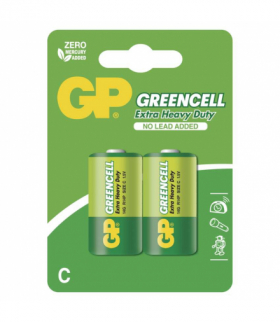 GP Bateria cynkowa GREENCELL C (R14) 2BL GP B1231