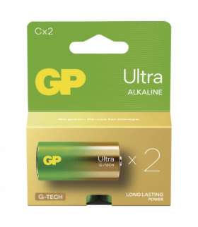 GP Bateria alkaliczna ULTRA C (LR14) 2PP GP B02312
