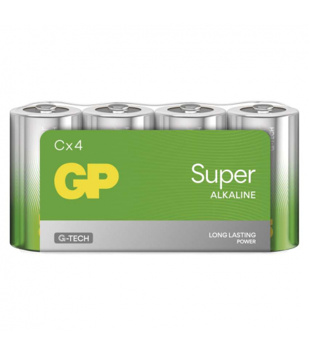 GP Bateria alkaliczna SUPER C (LR14) 4SH GP B01304