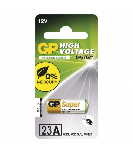 GP Bateria alkaliczna specjalna HIGH VOLTAGE 23AF 12V 1BL GP B13001