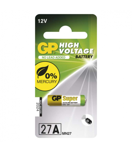 GP Bateria alkaliczna specjalna HIGH VOLTAGE 27AF 12V 1BL GP B13011