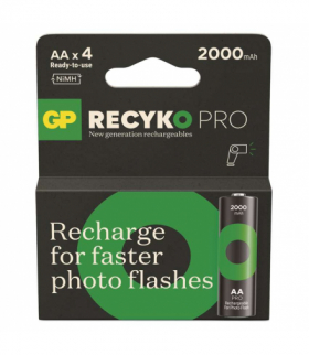 GP Akumulatorek ReCyko Pro Photo AA (HR6), 1.2V, 2000mAh, 4PP*MPP GP B2629