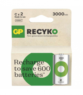 GP Akumulatorek ReCyko C (HR14), 1.2V, 3000mAh, 2PP *MPP GP B2533