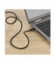 Kabel USB 2.0, wtyk C - C, szybkie ładowanie, transmisja danych, 2 m, czarny EMOS SM7029BL