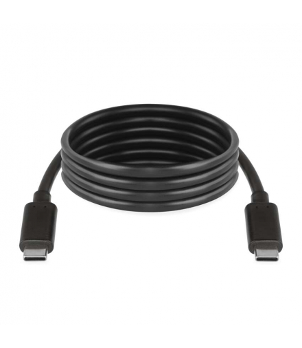 Kabel USB 2.0, wtyk C - C, szybkie ładowanie, transmisja danych, 1 m, czarny EMOS SM7028BL