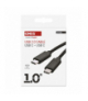 Kabel USB 2.0, wtyk C - C, szybkie ładowanie, transmisja danych, 1 m, czarny EMOS SM7028BL