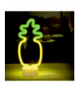 Neon na podstawce LED ANANAS pomarańczowo zielony USB-C FSC-12 Forever Light RTV200098