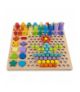 Drewniana układanka koraliki KRUZZEL DU17252 00017252