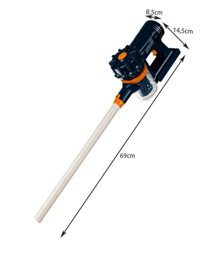 Odkurzacz dziecięcy pionowy- niebieski 00016878