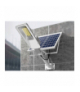 Uliczna lampa aluminium 45W z panelem solarnym 5000mAh pilot LXTQF031