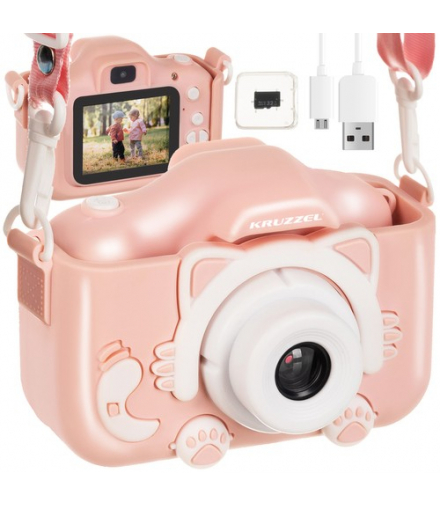 Aparat cyfrowy różowy Kruzzel AC22296 00022296