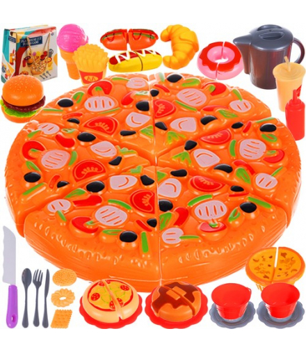 Fast food zestaw zabawkowy 22406 KRUZZEL 00022406