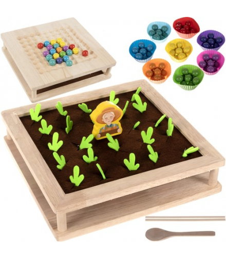 Układanka drewniana, farma Kruzzel 22755 00022755