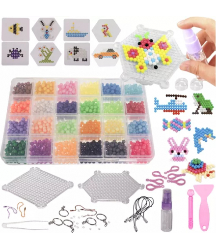 Koraliki wodne 2800szt. + akcesoria KRUZZEL 22869 00022869