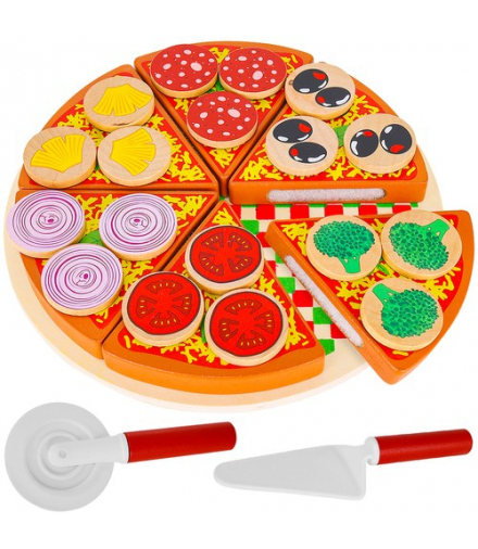 Pizza drewniana zestaw KRUZZEL 22471 00022471