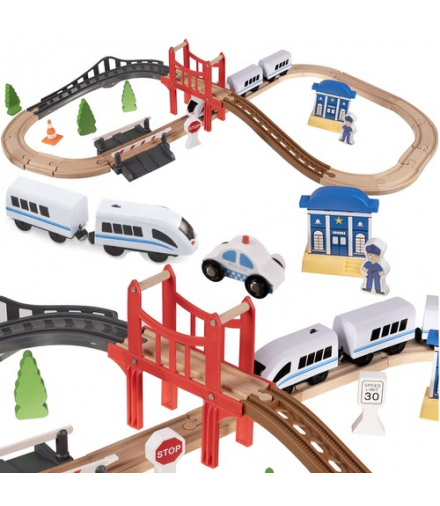 Kolejka drewniana tor Kruzzel 22646 00022646