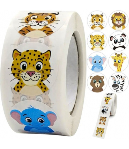 Naklejki motywacyjne rolka 500szt. Kruzzel 22947 00022947