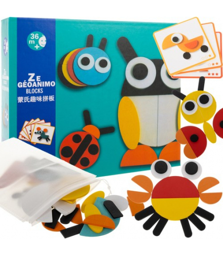 Układanka drewniana puzzle Kruzzel 22426 00022426