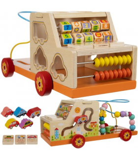 Sorter auto drewniane dla dzieci Kruzzel 22652 00022652