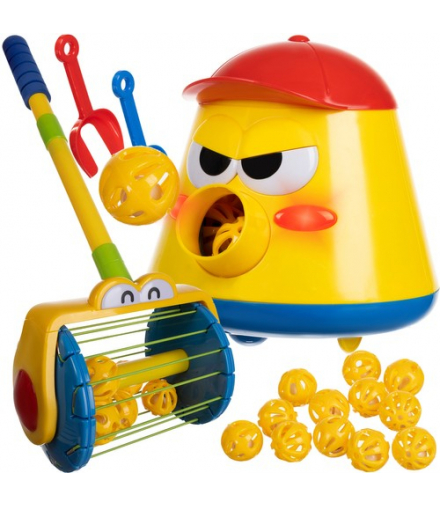 Wyrzutnia piłek + odkurzacz zestaw KRUZZEL 22952 00022952