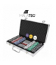Poker zestaw 300 żetonów w walizce HQ MALATEC 23528 00023528