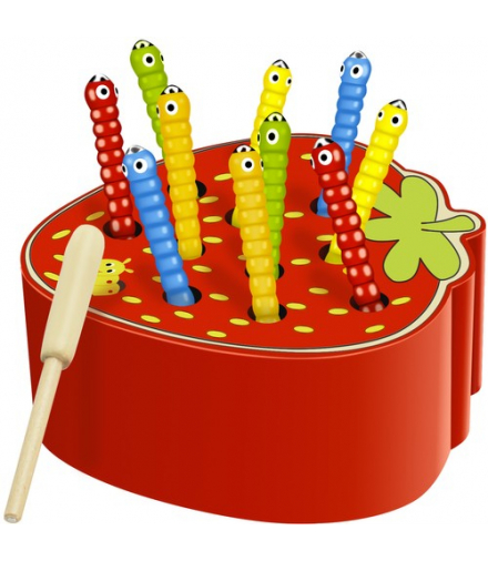 Gra drewniana truskawka KRUZZEL 22411 00022411